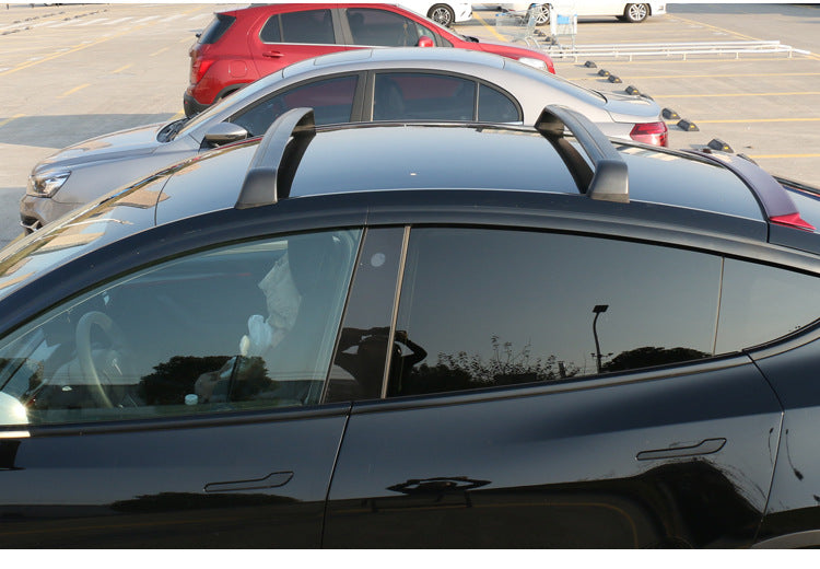 MODEL Y Luggage Rack Crossbar Silent Roof Rack Trim - OnlyTeslaFans