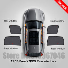 Model X Sun Visor Accessori Window Cover