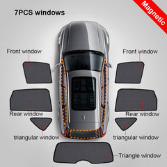 Model X Sun Visor Accessori Window Cover