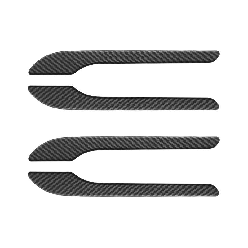 Carbon Fiber Protection Patch For Tesla Model 3 Y Door Handle Film - OnlyTeslaFans