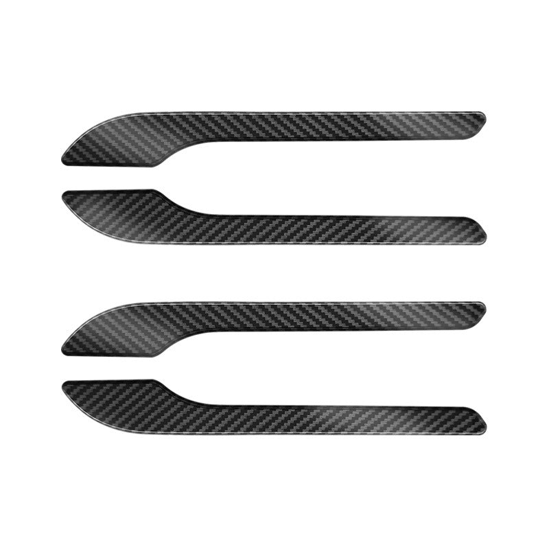 Carbon Fiber Protection Patch For Tesla Model 3 Y Door Handle Film - OnlyTeslaFans